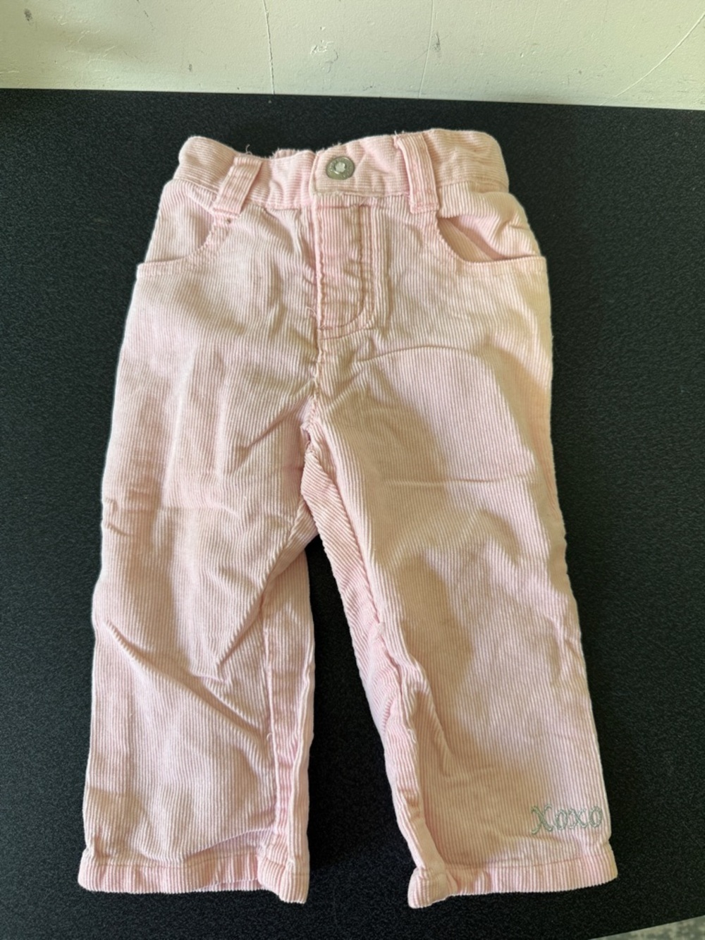 XOXO Light Pink Corduroy Kids Pants